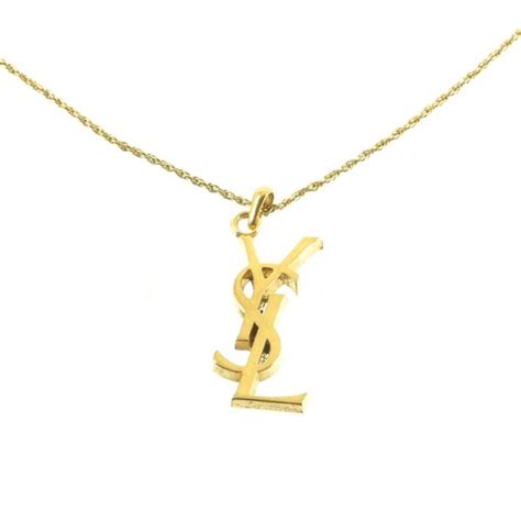 ysl herz schloss|ysl signature necklace.